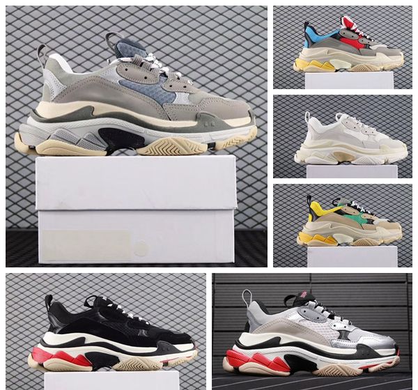 2019 fashion paris 17fw triple-s shoes sneaker triple s casual luxury dad shoes for men's women beige black sports tennis shoes 36-45
2019 fashion paris 17fw triple-s shoes sneaker triple s casual luxury dad shoes for men's women beige black sports tennis shoes 36-45