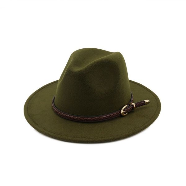 wide brim hats wool felt formal party jazz trilby fedora hat with belt buckle casual panama fedoras cap, Blue;gray
wide brim hats wool felt formal party jazz trilby fedora hat with belt buckle casual panama fedoras cap, Blue;gray