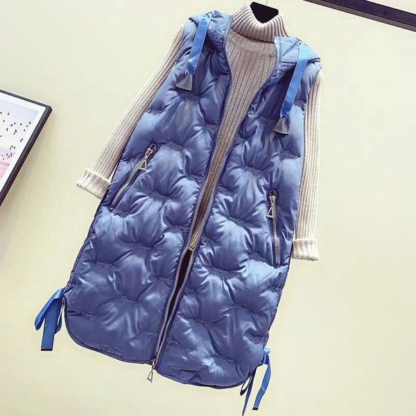 mumuzi cotton vest female long style 2019 autumn and winter new down cotton pad vest thick coat fashion waistcoat for women, Black;white
mumuzi cotton vest female long style 2019 autumn and winter new down cotton pad vest thick coat fashion waistcoat for women, Black;white