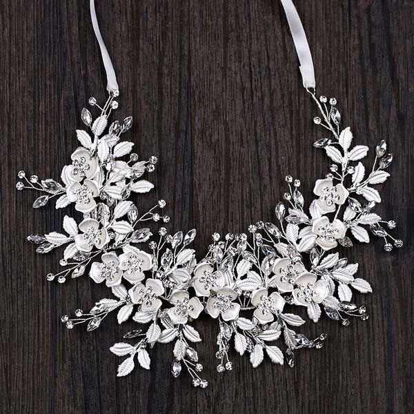 new arrivals white cluster flower leaves crystal beads headpieces hair bands bride noiva wedding engagement wedding jewelry, Golden;white
new arrivals white cluster flower leaves crystal beads headpieces hair bands bride noiva wedding engagement wedding jewelry, Golden;white