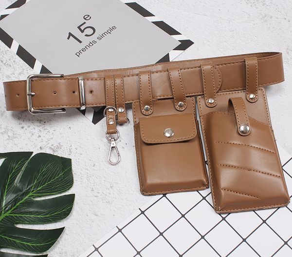 khaki black double waist bags vintage solid waist belt double bags key coin phone wallet bag faux leather travel fanny packs
khaki black double waist bags vintage solid waist belt double bags key coin phone wallet bag faux leather travel fanny packs