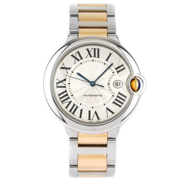factory supplier automatic movement white dial 42mm w69009z3 two tone steel gold bracelet men's watch watches wristwatches, Slivery;brown
factory supplier automatic movement white dial 42mm w69009z3 two tone steel gold bracelet men's watch watches wristwatches, Slivery;brown