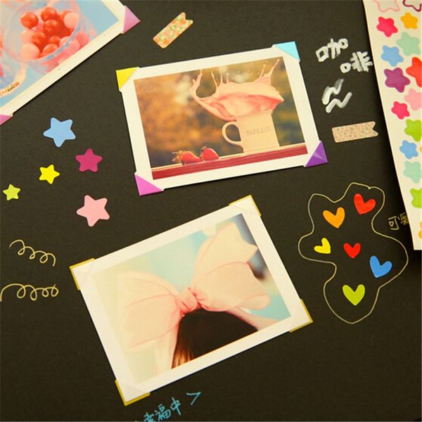 diy p album scrapbook corner sticker pvc colorful paper corner stickers frame picture decoration 1sheet=102pcs other home decor
diy p album scrapbook corner sticker pvc colorful paper corner stickers frame picture decoration 1sheet=102pcs other home decor