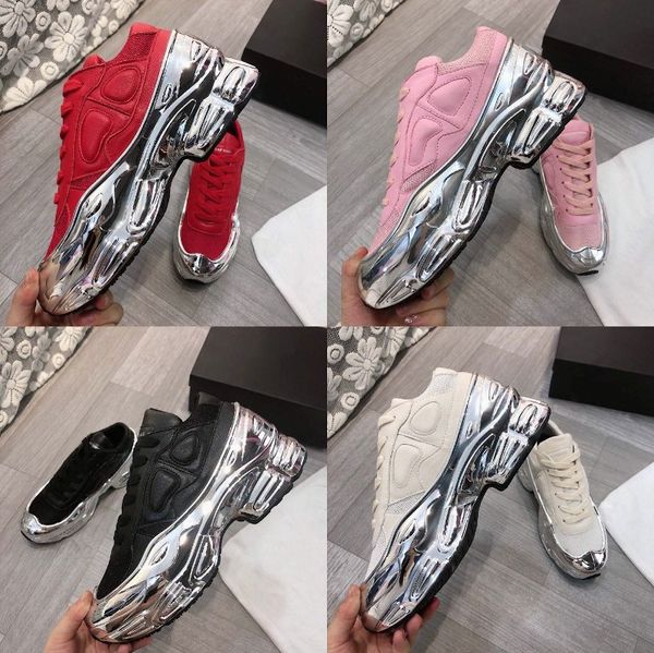 luxury vintage by raffsimons platform joint new silver liquid bottom sports dad shoes bright blind original tpu silver plating sneakers trai, Black
luxury vintage by raffsimons platform joint new silver liquid bottom sports dad shoes bright blind original tpu silver plating sneakers trai, Black