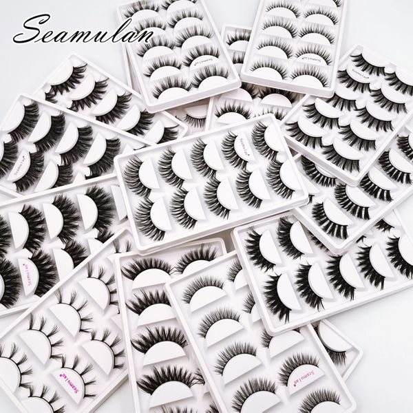 false eyelashes 5pairs mink natural 3d lashes makeup soft fake eyelash extension hand made eye
false eyelashes 5pairs mink natural 3d lashes makeup soft fake eyelash extension hand made eye