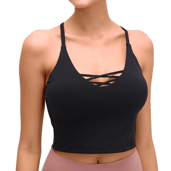 40# women lace camis sleeveless casual vest ladies chest pad movement short tank summer backless camis tank, White
40# women lace camis sleeveless casual vest ladies chest pad movement short tank summer backless camis tank, White