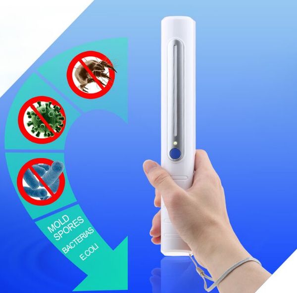 2019 new traveling sterilizer portable uv sanitizer hand wand ultra violet light kill bacteria germ sterilizer with box
2019 new traveling sterilizer portable uv sanitizer hand wand ultra violet light kill bacteria germ sterilizer with box