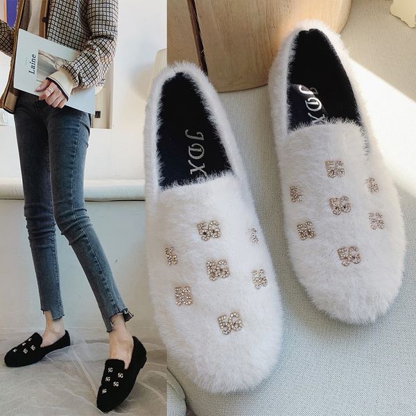 crystal 2019 women shoes elegant soft modis all-match autumn round toe women's moccasins casual female sneakers slip-on rivets, Black
crystal 2019 women shoes elegant soft modis all-match autumn round toe women's moccasins casual female sneakers slip-on rivets, Black