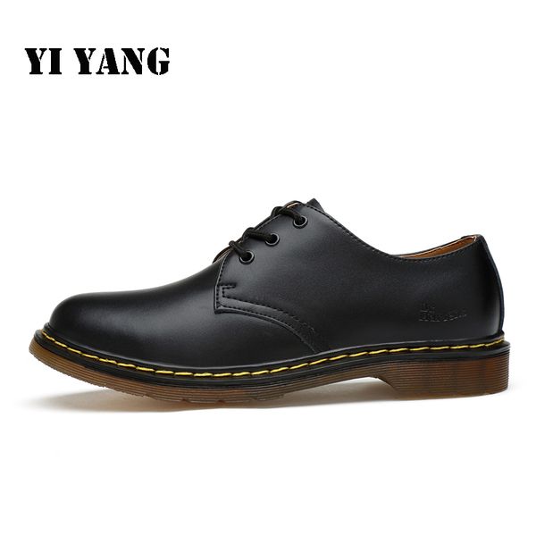 2020 shoes man pu leather boots british style lace-up low help bootsmens autumn winter ankle boots couple martian botas muje, Black
2020 shoes man pu leather boots british style lace-up low help bootsmens autumn winter ankle boots couple martian botas muje, Black