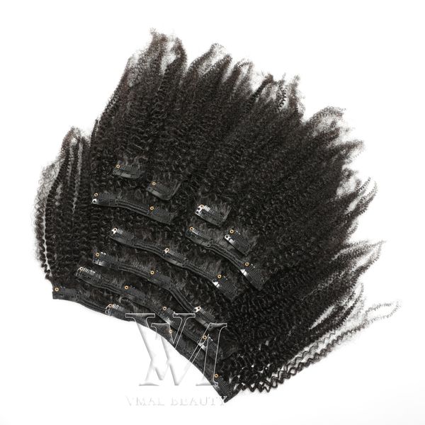 vmae indian unprocessed virgin human clip ins 3a 3b 3c afro kinky curly 4a 4b 4c 120g natural color clip in hair extensions, Black
vmae indian unprocessed virgin human clip ins 3a 3b 3c afro kinky curly 4a 4b 4c 120g natural color clip in hair extensions, Black