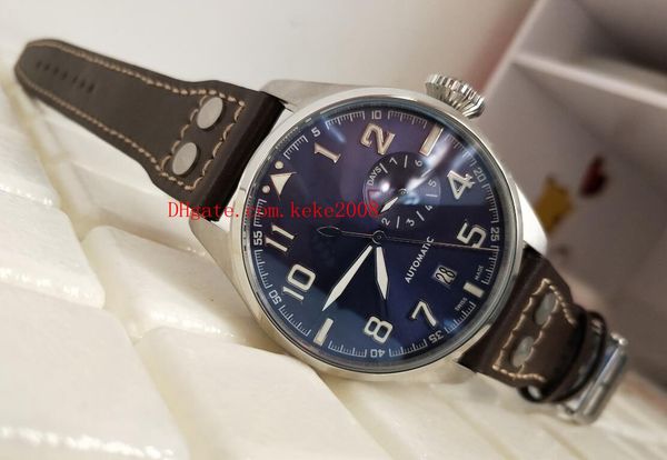 luxury wristwatches iw500917 500917 46mm blue dial leather bands strap stainless steel automatic mechanical mens watch watches, Slivery;brown
luxury wristwatches iw500917 500917 46mm blue dial leather bands strap stainless steel automatic mechanical mens watch watches, Slivery;brown