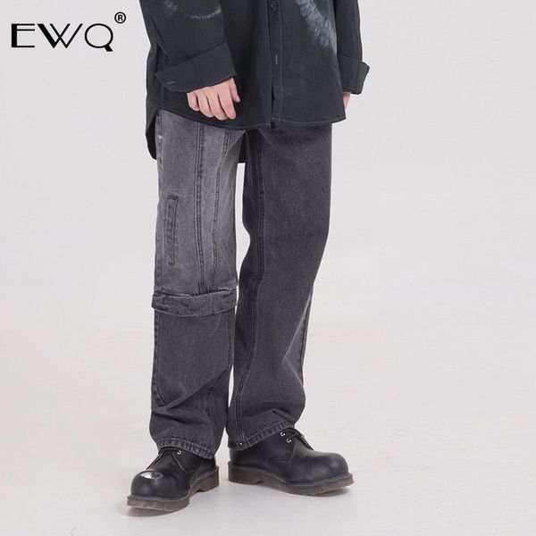 ewq / 2020 spring summer new tide hip-hop men's jeans loose causal all-match denim trousers fashion new clothng for male 9y515, Blue
ewq / 2020 spring summer new tide hip-hop men's jeans loose causal all-match denim trousers fashion new clothng for male 9y515, Blue