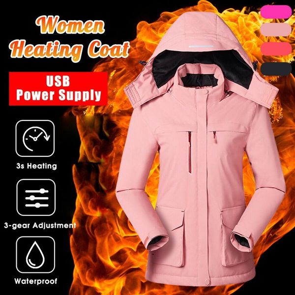 plus size women ski jacket smart usb electric heating fashion outdoor sports solid color warm down zipper coat abrigos mujer new
plus size women ski jacket smart usb electric heating fashion outdoor sports solid color warm down zipper coat abrigos mujer new