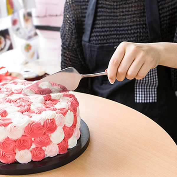 diy cake baking tool stainless steel cake cutter scraper pizza bread steak shovel bring sawtooth
diy cake baking tool stainless steel cake cutter scraper pizza bread steak shovel bring sawtooth
