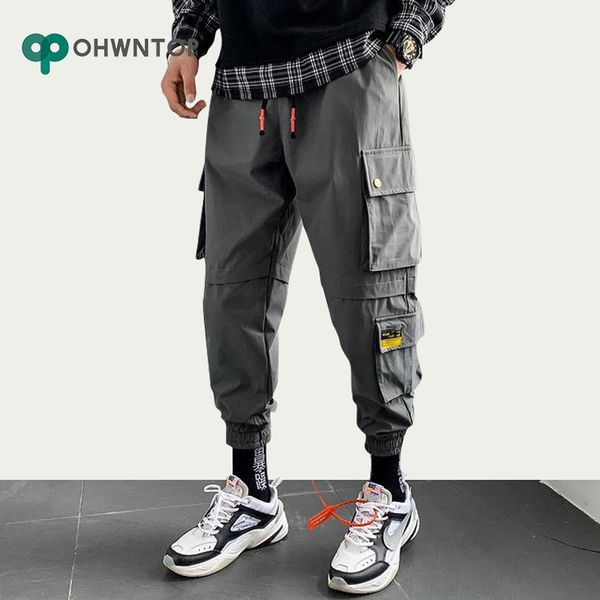 men's side pockets joggers cargo harem pants streetwear men autumn hip hop casual sweatpants male pants tatical trousers men, Black
men's side pockets joggers cargo harem pants streetwear men autumn hip hop casual sweatpants male pants tatical trousers men, Black