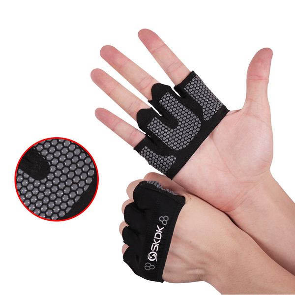 fitness half four-finger gloves weight lifting yoga non-slip sports protection half four-finger gloves for women men, Black
fitness half four-finger gloves weight lifting yoga non-slip sports protection half four-finger gloves for women men, Black