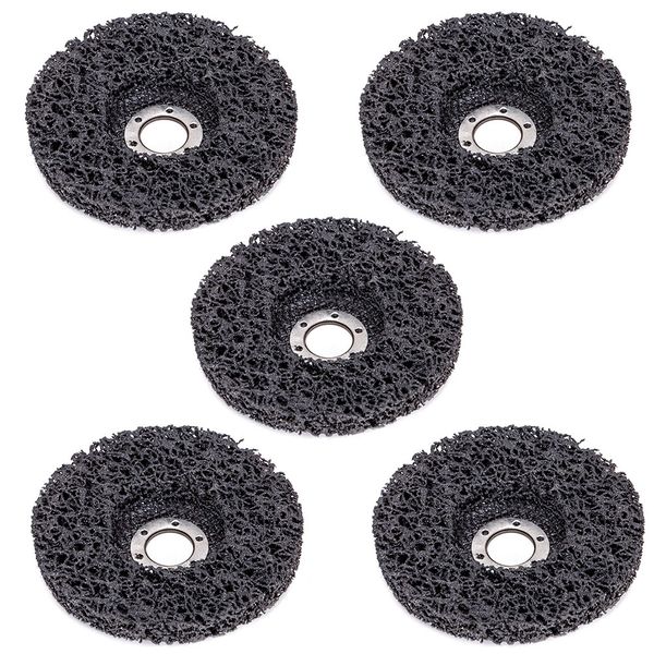 5pcs polishing rust removal clean surface replacement grinder wheel strip 100mm sanding disc paint accessories tool abrasive
5pcs polishing rust removal clean surface replacement grinder wheel strip 100mm sanding disc paint accessories tool abrasive