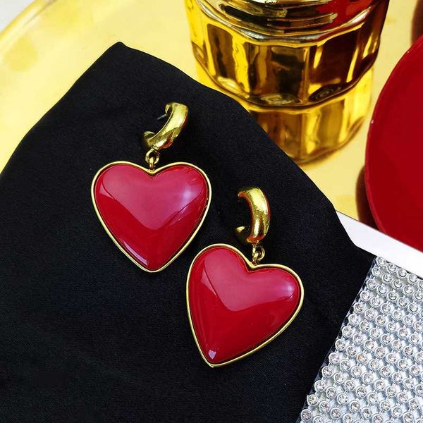 retro fashion big heart stud earrings female stud earrings punk red love heart, Golden;silver
retro fashion big heart stud earrings female stud earrings punk red love heart, Golden;silver