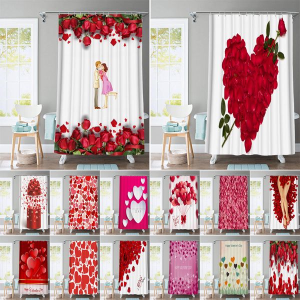 rose petal printed fabric bathroom shower curtain large 180x200cm waterproof pink love bath curtains valentine's day decoration
rose petal printed fabric bathroom shower curtain large 180x200cm waterproof pink love bath curtains valentine's day decoration