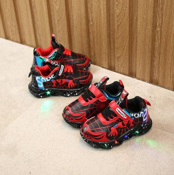 new spring printed cartoon children shoes with light kids led shoes luminous glowing sneakers baby toddler girls antiskid, Black;red
new spring printed cartoon children shoes with light kids led shoes luminous glowing sneakers baby toddler girls antiskid, Black;red
