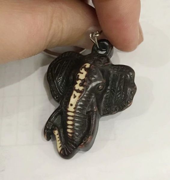 yqtd12 keychain biker style cool men's elephant totem imitate adjustable gift, Silver
yqtd12 keychain biker style cool men's elephant totem imitate adjustable gift, Silver