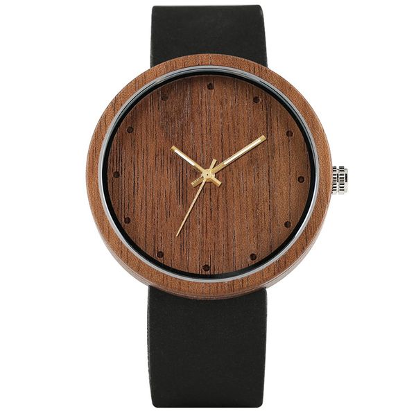 handmade natural wood watch men's walnut wooden analog quartz wristwatch leather strap bracelet reloj de madera, Slivery;brown
handmade natural wood watch men's walnut wooden analog quartz wristwatch leather strap bracelet reloj de madera, Slivery;brown