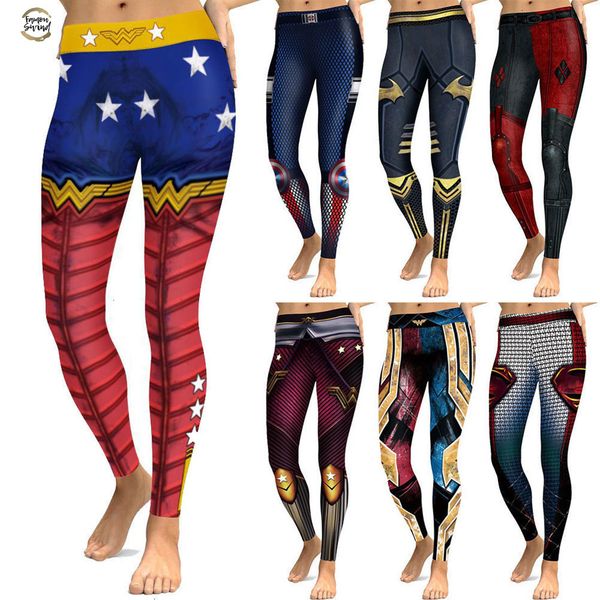 026 new comic wonder woman prints elastic slim fitness workout push up femme pencil pants women leggings, Black
026 new comic wonder woman prints elastic slim fitness workout push up femme pencil pants women leggings, Black