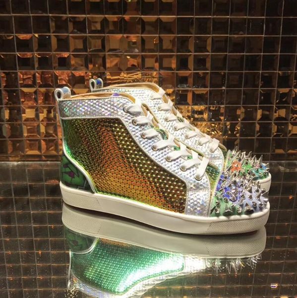 new season no limit pik spiked red bottom sneakers men shoeswomens red soles design +studs rhinestone strass trainers luxury fa, Black
new season no limit pik spiked red bottom sneakers men shoeswomens red soles design +studs rhinestone strass trainers luxury fa, Black