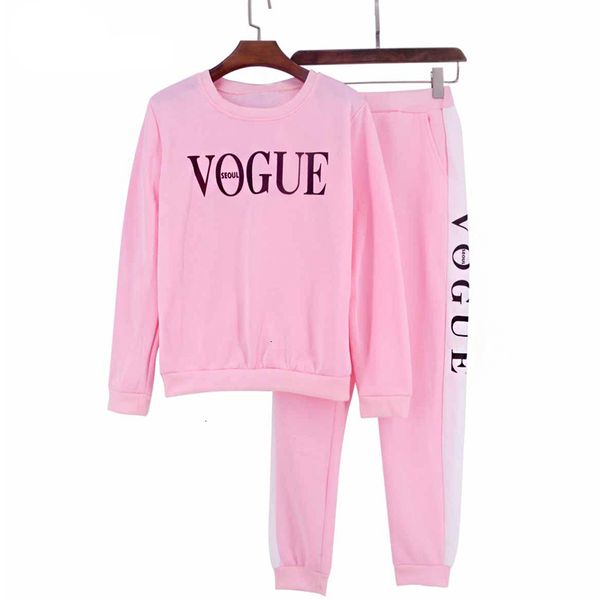 sleeve 2 piece set women fashion vogue letter printed sweatshirt pants suit tracksuits women autumn winter two piece outfit, White
sleeve 2 piece set women fashion vogue letter printed sweatshirt pants suit tracksuits women autumn winter two piece outfit, White