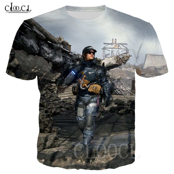 2020 new style game death stranding t-shirt 3d print short sleeves tee shirt homme pullover hip hop streetwear, White;black
2020 new style game death stranding t-shirt 3d print short sleeves tee shirt homme pullover hip hop streetwear, White;black
