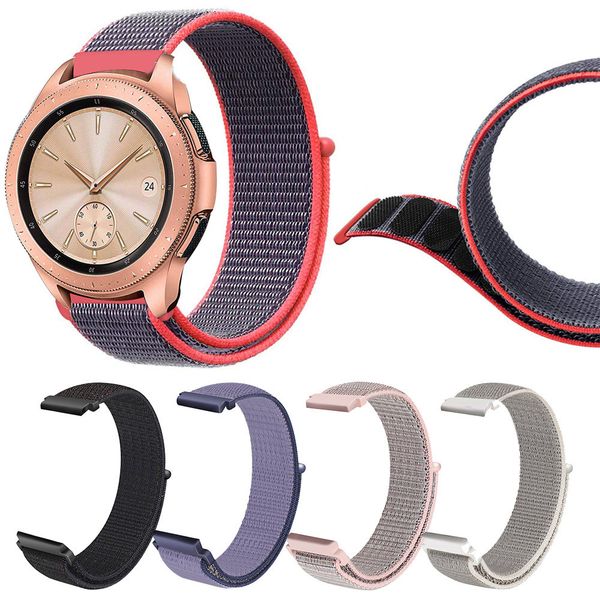 watchband replacement nylon bracelet watch band wrist strap for samsung galaxy watch 42mm/46mm montre strap reloj relogio clock, Black;brown
watchband replacement nylon bracelet watch band wrist strap for samsung galaxy watch 42mm/46mm montre strap reloj relogio clock, Black;brown