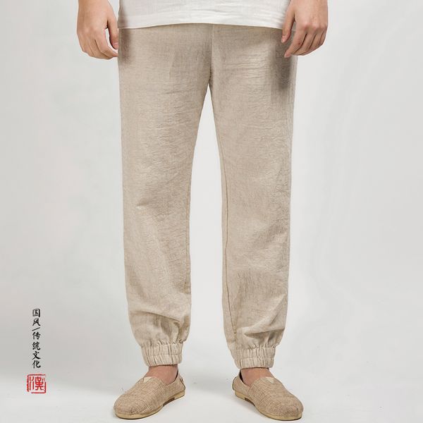 men chinese style cotton linen casual pants male vintage fashion harem trousers joggers sweatpants plus size m-4xl, Black
men chinese style cotton linen casual pants male vintage fashion harem trousers joggers sweatpants plus size m-4xl, Black