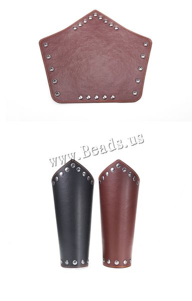 1pc cross string black steampunk lace up medieval gauntlet wristband brown cosplay props faux leather wide bracer arm armor cuff, Silver
1pc cross string black steampunk lace up medieval gauntlet wristband brown cosplay props faux leather wide bracer arm armor cuff, Silver