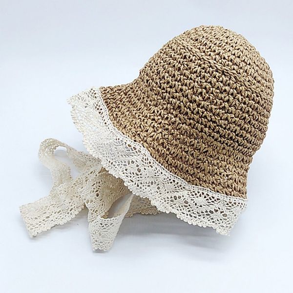 cute lace children breathable hat kids beach cap summer baby girls straw hat 19-24 months adjustable babyage solid, Yellow
cute lace children breathable hat kids beach cap summer baby girls straw hat 19-24 months adjustable babyage solid, Yellow
