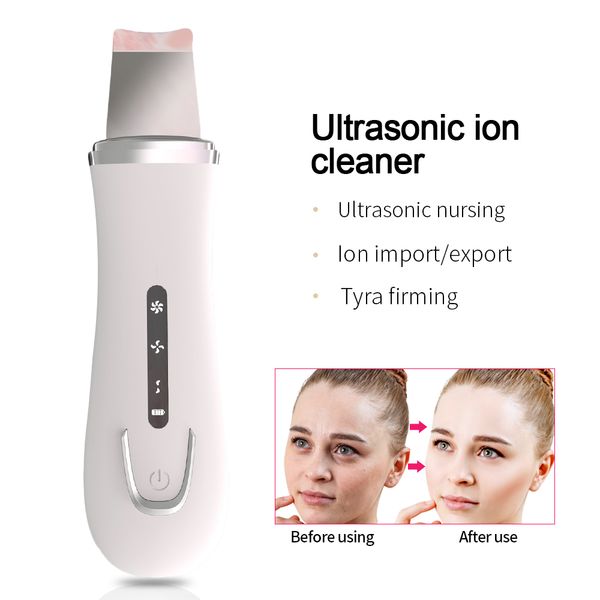 ultrasonic skin scrubber face scrubber cleanser blackhead remover facial pore cleaner face lifting usb face skin scraper
ultrasonic skin scrubber face scrubber cleanser blackhead remover facial pore cleaner face lifting usb face skin scraper