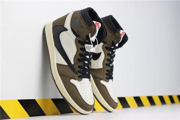 Top Quality New Travis counter logo 1s High One Basketball shoes Brown Scott Mens Designer Sneakers luxury sneaker 1 Skate Trainers Size 12
Top Quality New Travis counter logo 1s High One Basketball shoes Brown Scott Mens Designer Sneakers luxury sneaker 1 Skate Trainers Size 12