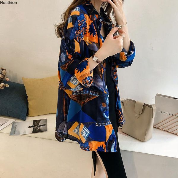 houthion women's shirt blouse loose long sleeve new temperament floral shirt blouse fashionable casual plus size, White
houthion women's shirt blouse loose long sleeve new temperament floral shirt blouse fashionable casual plus size, White