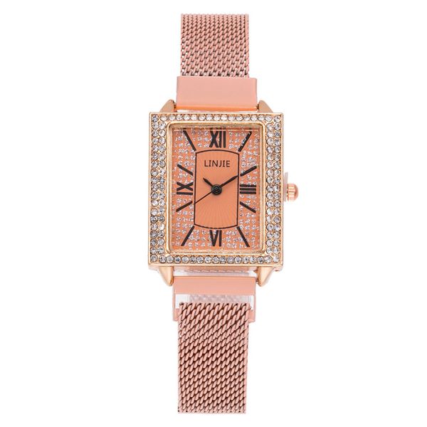 new arrivals time-limited high-end fashion diamond ladies watch belt watch starry roman numerals diamond magnet ing, Slivery;brown
new arrivals time-limited high-end fashion diamond ladies watch belt watch starry roman numerals diamond magnet ing, Slivery;brown