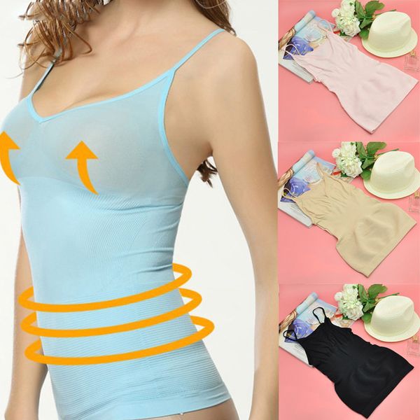 women bra cami tank body shaper removable shaper corrective underwear slimming vest corset slim shapewear, Black;white
women bra cami tank body shaper removable shaper corrective underwear slimming vest corset slim shapewear, Black;white