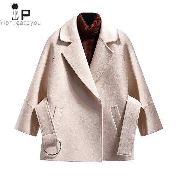 2019 new woman wool coat autumn winter jacket women slim woolen long cashmere coats jackets elegant blend, Black
2019 new woman wool coat autumn winter jacket women slim woolen long cashmere coats jackets elegant blend, Black