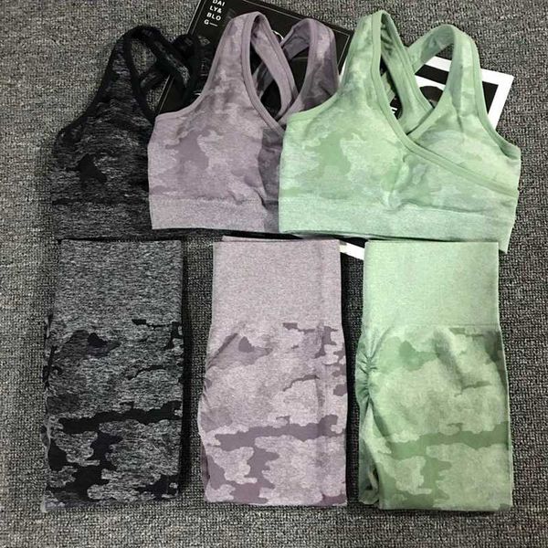 yoga outfits 2pcs/set camouflage set women seamless fitness bra sports high waist gym camo leggings pants suits workout, White;red
yoga outfits 2pcs/set camouflage set women seamless fitness bra sports high waist gym camo leggings pants suits workout, White;red