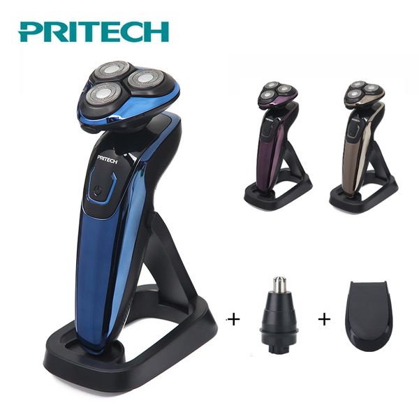 pritech 3 in 1 electric shaver for men rechargeable shaving machine 4d professional beard trimmer razor washable nose trimmer 
pritech 3 in 1 electric shaver for men rechargeable shaving machine 4d professional beard trimmer razor washable nose trimmer
