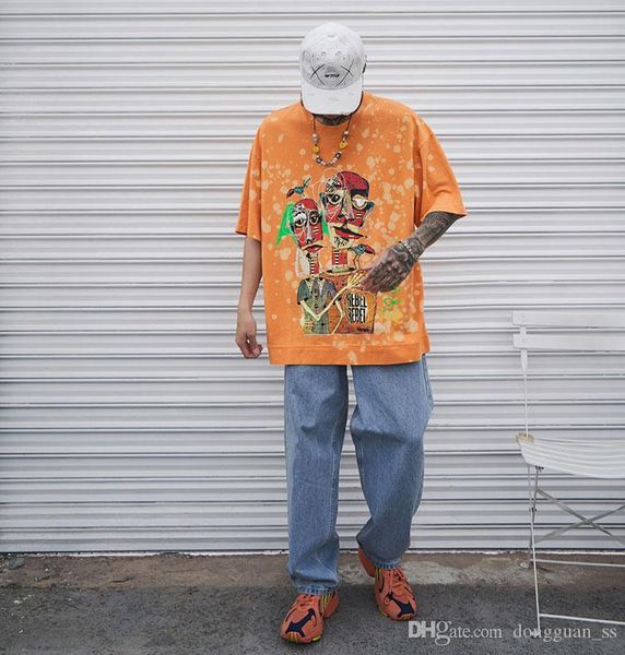 in stock ins orange oversize tee colors 2020ss men t shirt hip hop streetwear tshirts summer short sleeve cotton, White;black
in stock ins orange oversize tee colors 2020ss men t shirt hip hop streetwear tshirts summer short sleeve cotton, White;black