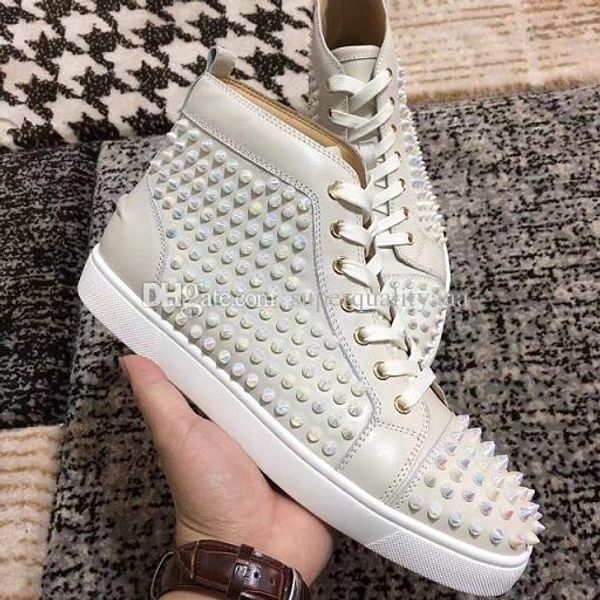 brands high studded flat spikes red bottom spikes sneakers men,women casual flats party designer sneaker with box,dust bag lll
brands high studded flat spikes red bottom spikes sneakers men,women casual flats party designer sneaker with box,dust bag lll