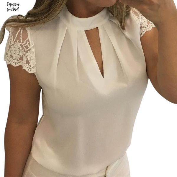 sexy women блузы summer casual hollow шифона с коротким рукавом сращивание топы блузка рубашки аксессуары sexy plus размер 3xl solid 30, White
sexy women блузы summer casual hollow шифона с коротким рукавом сращивание топы блузка рубашки аксессуары sexy plus размер 3xl solid 30, White