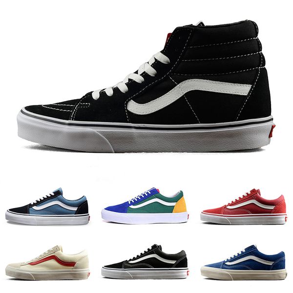 van old skool men women casual shoes running shoe club white black trainer sneaker skateboard canvas sport size 36-44, White;red
van old skool men women casual shoes running shoe club white black trainer sneaker skateboard canvas sport size 36-44, White;red