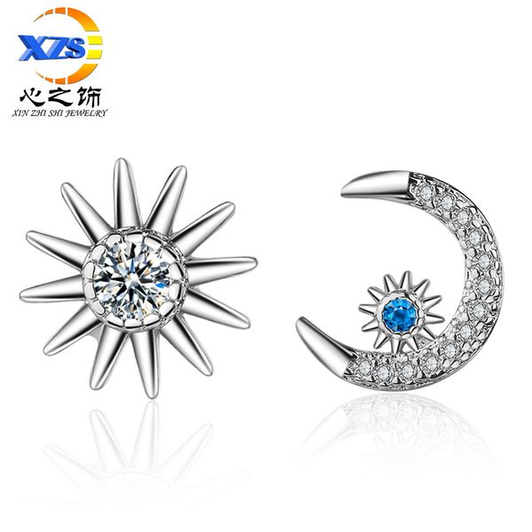 star moon stud earrings womens temperament earrings asymmetric temperament korean personality net red diamond earrings, Golden
star moon stud earrings womens temperament earrings asymmetric temperament korean personality net red diamond earrings, Golden