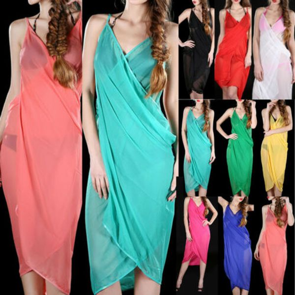 mesh summer beach dress women summer holiday bathing suit sleeveless strap cover up pure color ladies casual sun dress cover-ups, Blue;gray
mesh summer beach dress women summer holiday bathing suit sleeveless strap cover up pure color ladies casual sun dress cover-ups, Blue;gray
