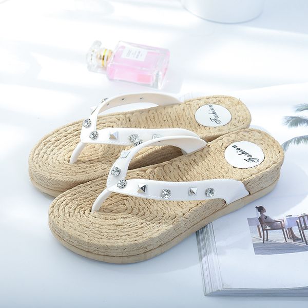 open toe outside women slippers med platform flip flops wedges summer crystal casual leisure women shoes, Black
open toe outside women slippers med platform flip flops wedges summer crystal casual leisure women shoes, Black