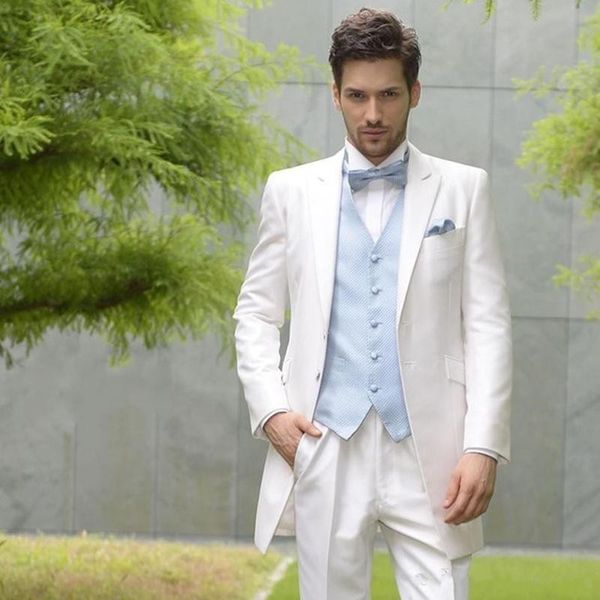 new white wedding men suits groom wear tuxedos 2 pieces (jacket+pants+vest) bridegroom suits man prom business blazer 74, Black;gray
new white wedding men suits groom wear tuxedos 2 pieces (jacket+pants+vest) bridegroom suits man prom business blazer 74, Black;gray
